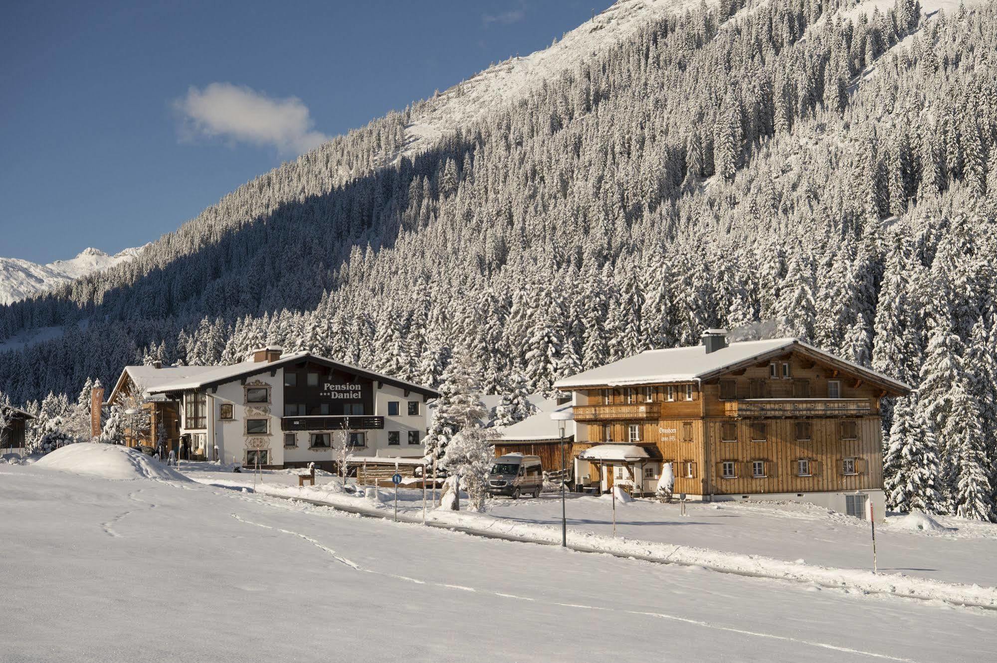 Pension Daniel Lech am Arlberg Eksteriør billede